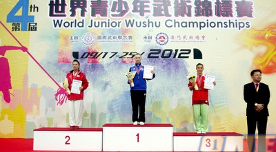 אנסטסיה קיריליוק על הפודיום (אלכס פרנקל)