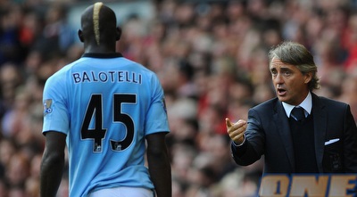 מנצ´יני ובאלוטלי (GettyImages) מנצ´יני ובאלוטלי (GettyImages)