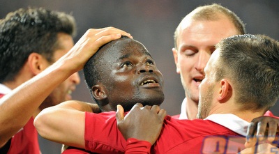 יא קונן. צמד לרשת של נירנברג (GettyImages) יא קונן. צמד לרשת של נירנברג (GettyImages)