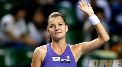 רדוונסקה מודה לקהל. בקרב באילת (GettyImages)