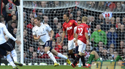 ורטונגן חוגג מול יונייטד. מטוטנהאם לבארסה? (רויטרס)