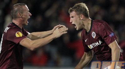 תומאס זפוטוצ´ני אחרי השער מול בילבאו (רויטרס) תומאס זפוטוצ´ני אחרי השער מול בילבאו (רויטרס)