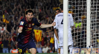 מסי שואג אחרי השוויון (GettyImages) מסי שואג אחרי השוויון (GettyImages)