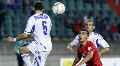 מאור מליקסון. חלק מהקישור המוכשר של הנבחרת (רויטרס)