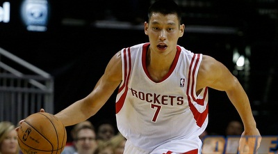 ג´רמי לין מתרגל לחיים ביוסטון (GettyImages)