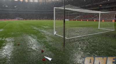 המגרש המוצף בוורשה (רויטרס)