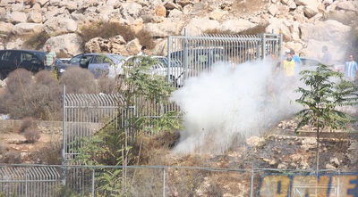 רימון העשן שגרם לשריפה באימון (גיא בן זיו)