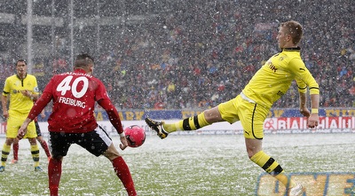 רויס וקליגיורי מתאקלמים לתנאי מזג האוויר (רויטרס)