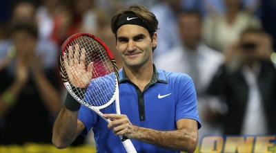 פדרר. שבר את שיא השהייה במקום הראשון (רויטרס)