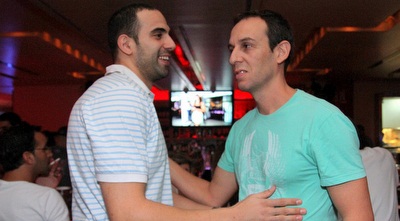 קטש וכדיר מחליפים חוויות (יניב גונן) קטש וכדיר מחליפים חוויות (יניב גונן)