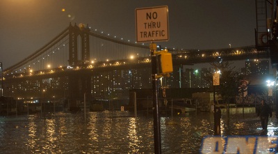 הסופה &qout;סנדי&qout; בברוקלין (רויטרס)