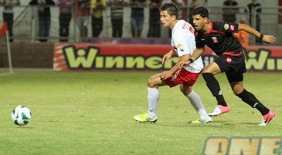 מוחמד זבידאת. אי אפשר היה להימנע מהאדום שלו? (עמית מצפה)