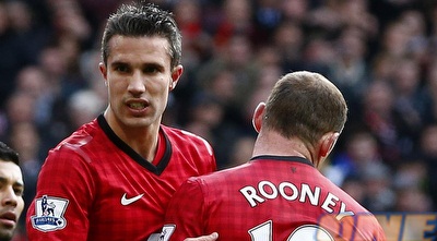 ואן פרסי עם רוני (רויטרס)