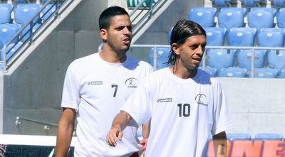 קובי חסן ועומר מולאי. מוליכים את הטבלה (יניב גונן)