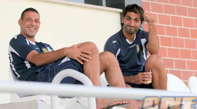 קובי דג´אני ואחמד סבע. ישארו בליגה? (משה חרמון) קובי דג´אני ואחמד סבע. ישארו בליגה? (משה חרמון)