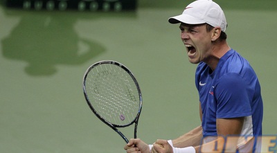 ברדיך מאושר מול ספרד (רויטרס) ברדיך מאושר מול ספרד (רויטרס)