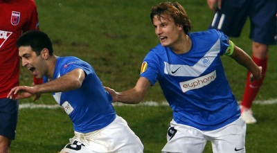 אליניב ברדה חוגג מול וידאוטון. המו&qout;מ יימשך (רויטרס)