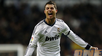 רונאלדו בטירוף. ירגיש כך גם אחרי החוזה החדש? (רויטרס) רונאלדו בטירוף. ירגיש כך גם אחרי החוזה החדש? (רויטרס)