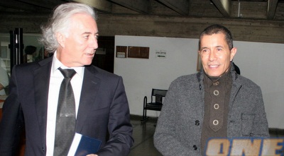 אלי טביב ועו&qout;ד ציון אמיר (משה חרמון) אלי טביב ועו&qout;ד ציון אמיר (משה חרמון)