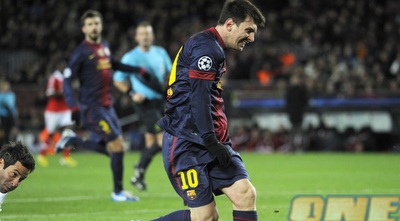 מסי ברגע הפציעה (רויטרס)