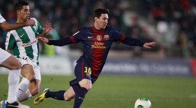 ליאו מסי עם הכדור (רויטרס)