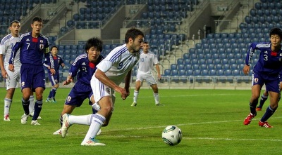 מיכאל אוחנה פורץ לרחבה. הישג מרשים (איתי ישראל)