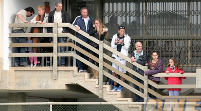 צופים בגביע המדינה ברמה&qout;ש (משה חרמון)