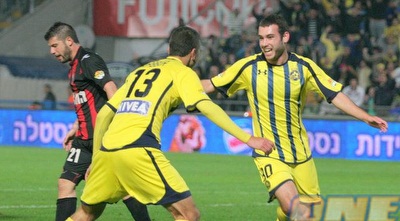 מרגוליס חוגג עם דאבור (משה חרמון)