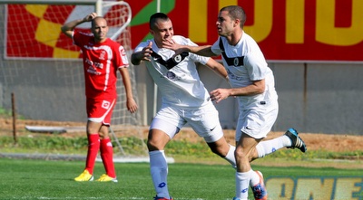 שחקני לוד חוגגים (יניב גונן)