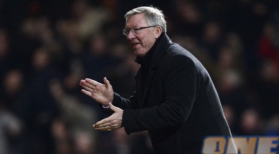 אלכס פרגוסון מרוצה. ניצח את הגדולות שוב (רויטרס)