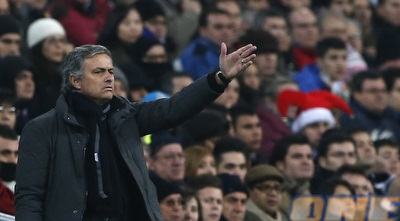 מוריניו. יפגש הלילה עם נשיא ריאל מדריד (רויטרס) מוריניו. יפגש הלילה עם נשיא ריאל מדריד (רויטרס)