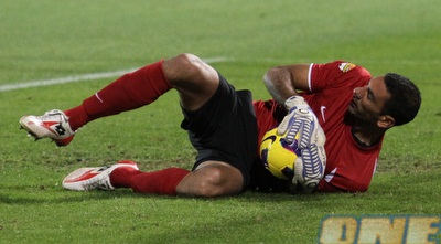 גורש עוצר. משחק טוב מאוד לשוער עד כה (עמית מצפה)