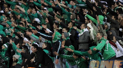 אוהדי מכבי חיפה בטירוף (עמית מצפה)