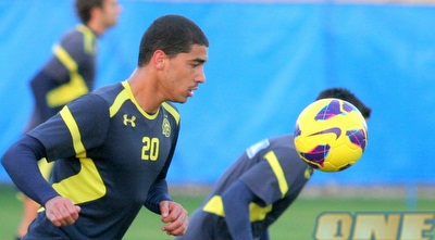 חסן אבו זייד במדי מכבי (משה חרמון) חסן אבו זייד במדי מכבי (משה חרמון)