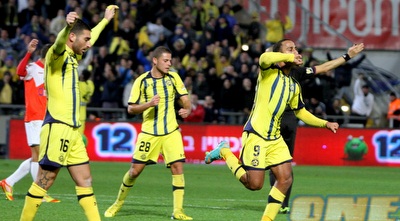 ראדי בטירוף לאחר השער (יניב גונן) ראדי בטירוף לאחר השער (יניב גונן)