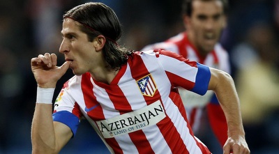 פליפה לואיז חוגג עם היד בפה (רויטרס)