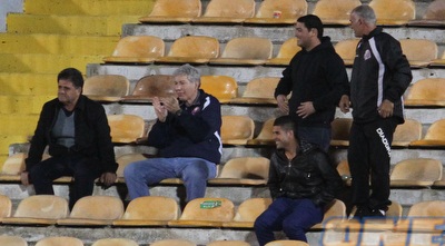 יואב כץ ואפרים גבאי מרוצים (עמית מצפה)