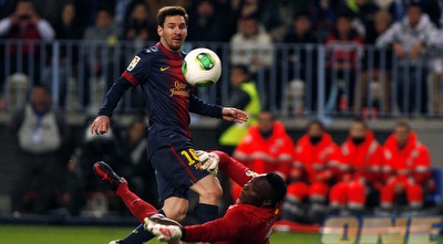 מסי. כמעט ומבקיע (רויטרס)