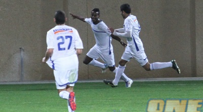 נדב אברה חוגג בעכו. עוד ניצחון לקבוצה מהעמק? (עמית מצפה)