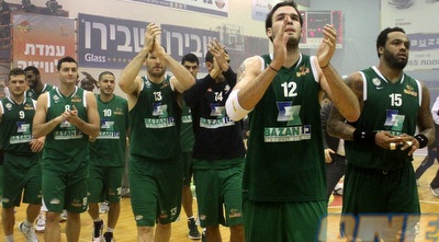 מכבי חיפה חוגגת חצי גמר (חגי ניזרי)