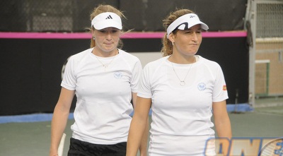 שחר פאר ויוליה גלושקו. ינסו לעלות שלב (פוטו גדי)