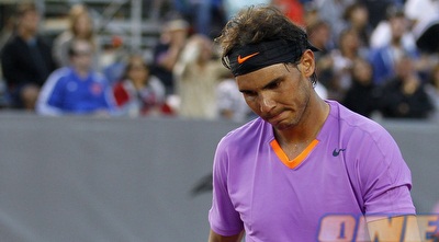 נדאל מאוכזב (רויטרס) נדאל מאוכזב (רויטרס)