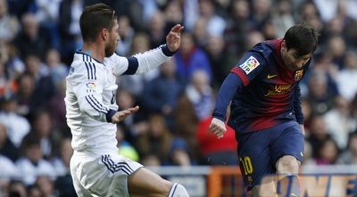 ליאו מסי מול סרחיו ראמוס. לאן ילך כדור הזהב? (רויטרס)