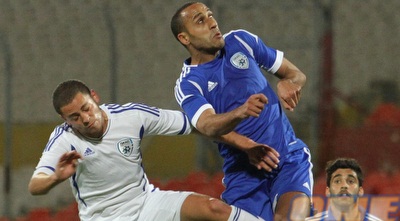 מהראן ראדי עולה לנגיחה מול לוגסי (עמית מצפה)