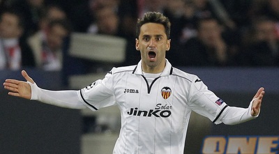 ג´ונאס חוגג את שער היתרון (רויטרס)