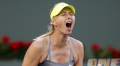 שראפובה משחררת הרבה אוויר מול סואס נבארו (רויטרס) שראפובה משחררת הרבה אוויר מול סואס נבארו (רויטרס)