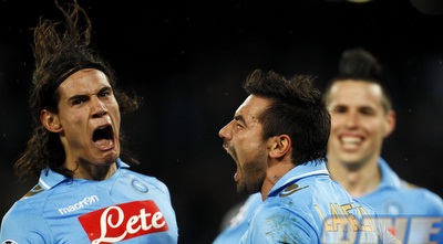 לאבצי, קבאני והאמשיק. נאפולי תגדל כשרונות אצל האנגלים?  (רויטרס)