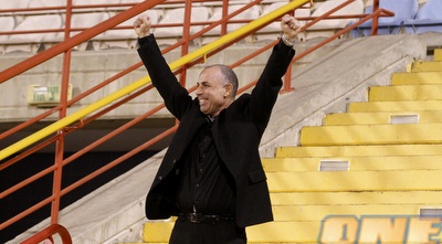 אייל לחמן מאושר בסיום (יוסי ציפקיס)