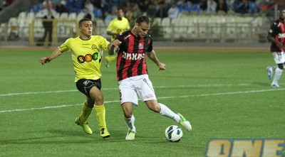 ברקוביץ´ מרחיק לפני מוגרבי (עמית מצפה) ברקוביץ´ מרחיק לפני מוגרבי (עמית מצפה)