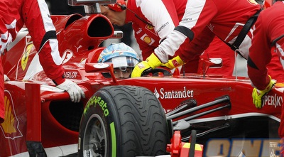 פרננדו אלונסו. מקצה דירוג לא מוצלח לספרדי (רויטרס)